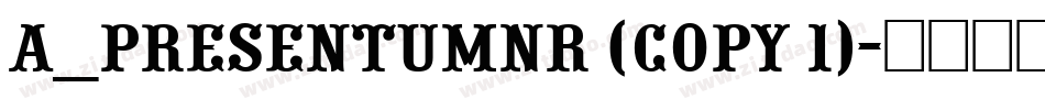 a_PresentumNr (COPY 1)字体转换